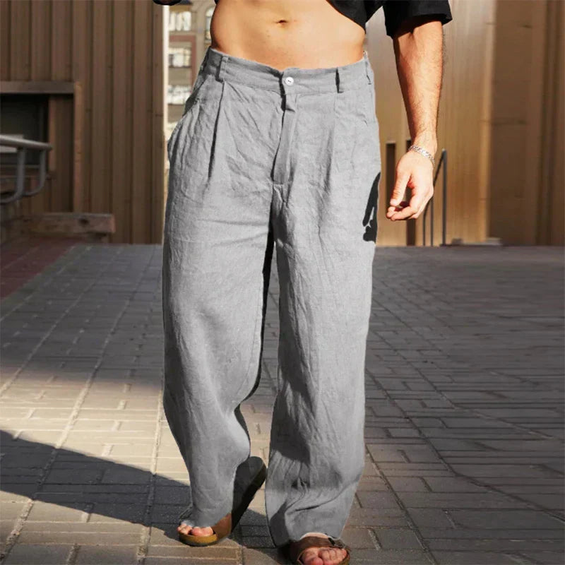 Stevie | Men's Wide Leg Trousers