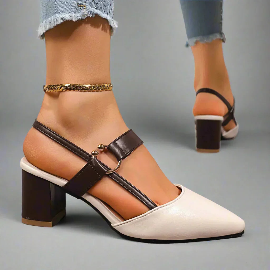 Women's Cushioned Pointed-Toe Avalina Elegant Stiletto Heels with Arch Support