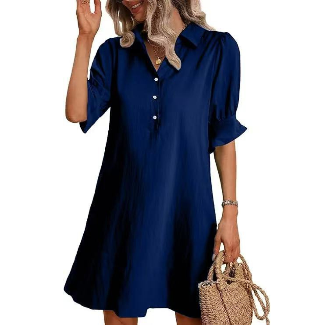 Elara | Women's Relaxed Elegant Midi Dress