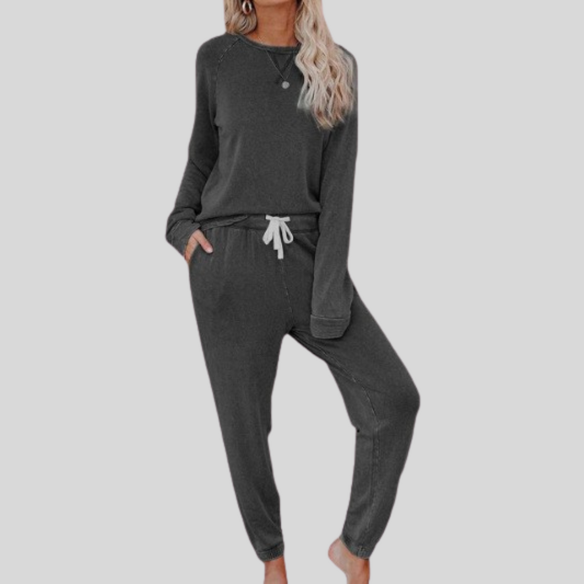 Josie | Women's Casual Long Sleeve & Sweatpants Set