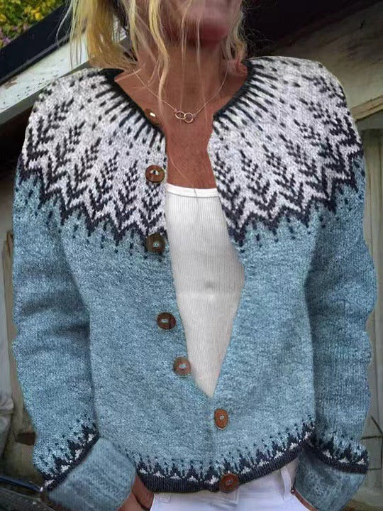 Clara | Women's Vintage Icelandic Cardigan