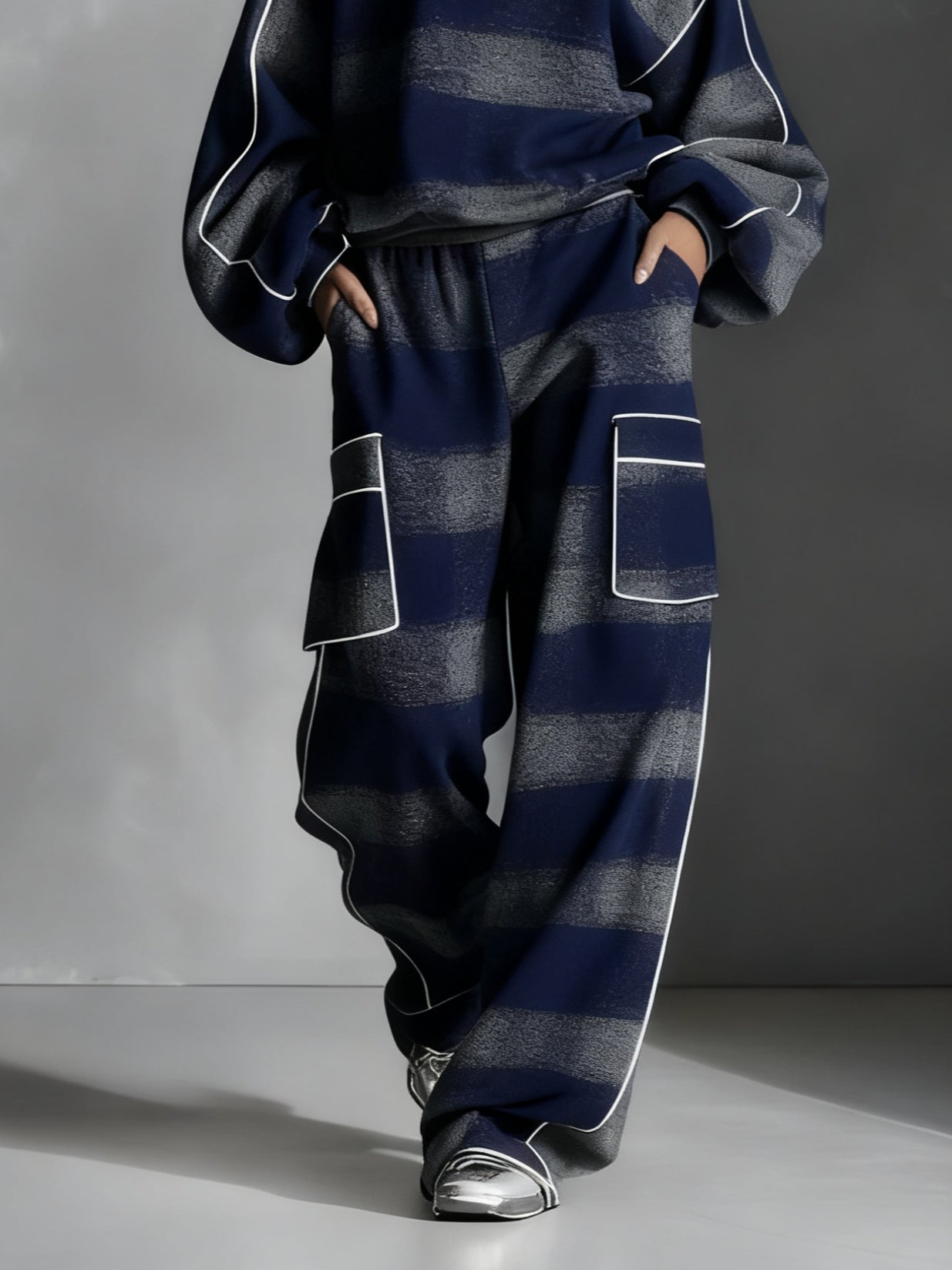 Louise | Women's Checkered Two-Piece Set