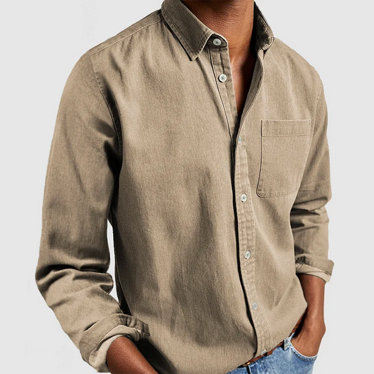 Alex | Men's Casual Shirt with Long Sleeve