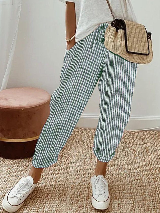 Tracy | Women's Relaxed Lightweight Trousers with Pockets