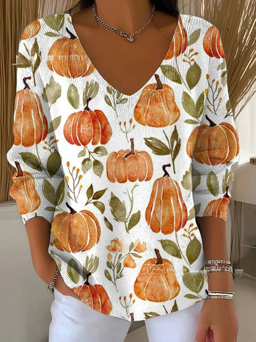 Beatrice | Women's V-Neck Jumper with V-Neck