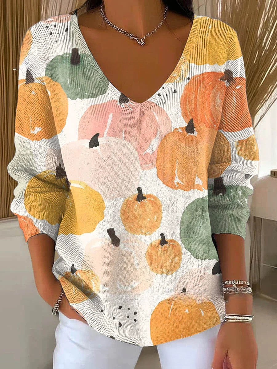 Beatrice | Women's Pullover with V-Neck