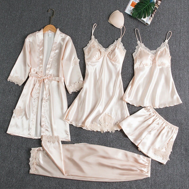 Luna | Women's 5-Piece Pajama Set