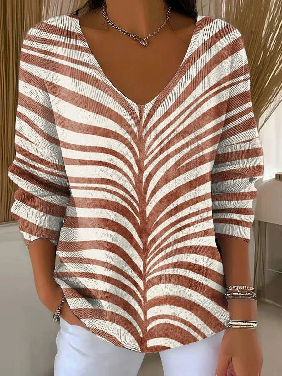 Beatrice | Women's Pullover with V-Neck