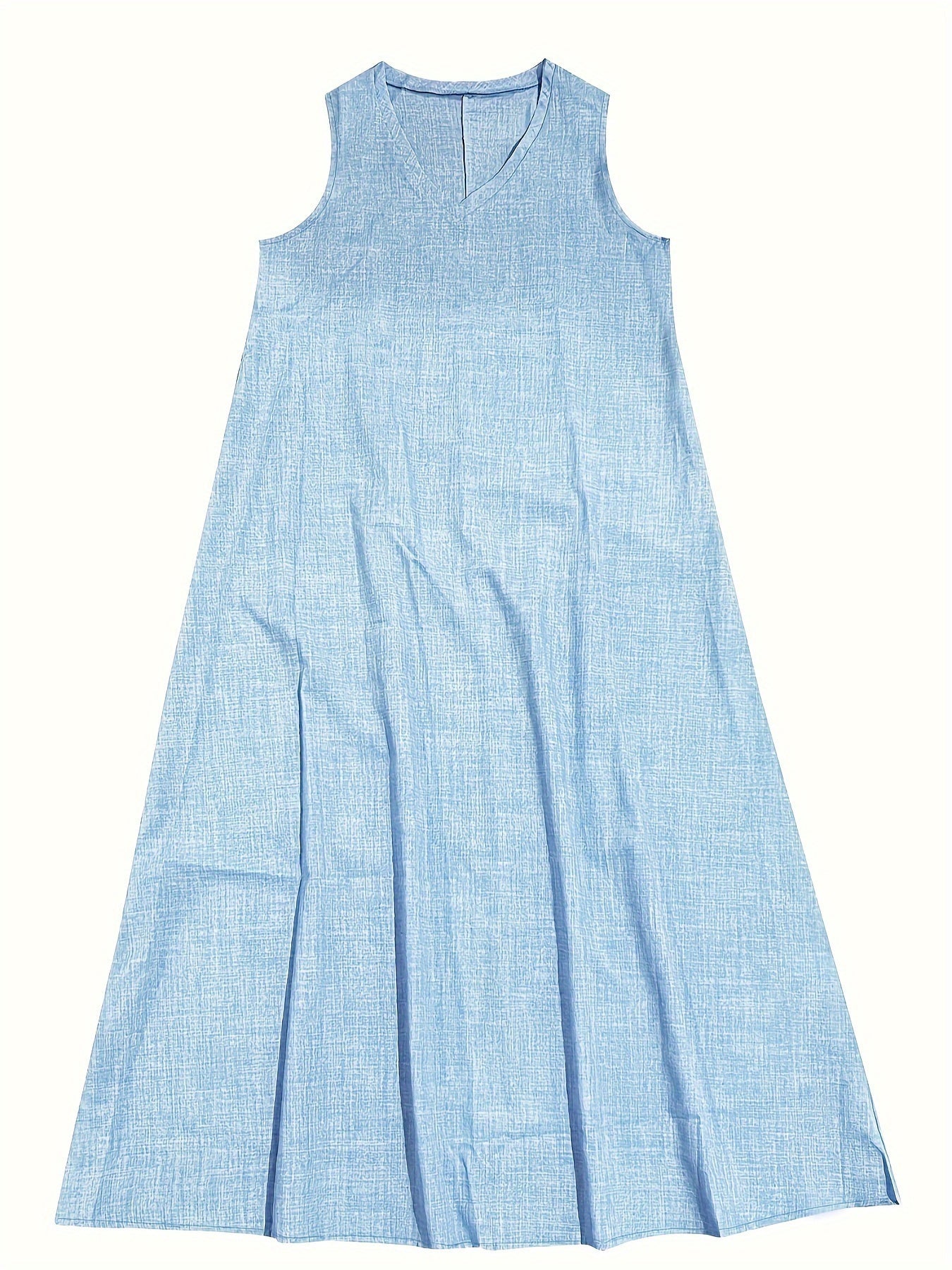 Rosie | Women's V-Neck Tank Midi Dress