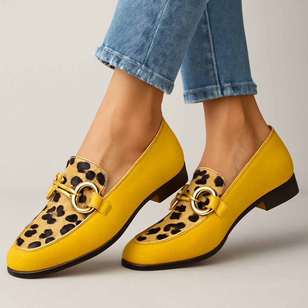 Sonia | Women's Cushioned Slip-On Accent Loafers