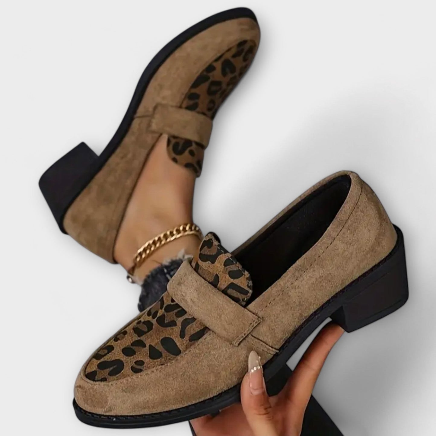 Tamara | Women's Orthopedic Leopard Print Heels