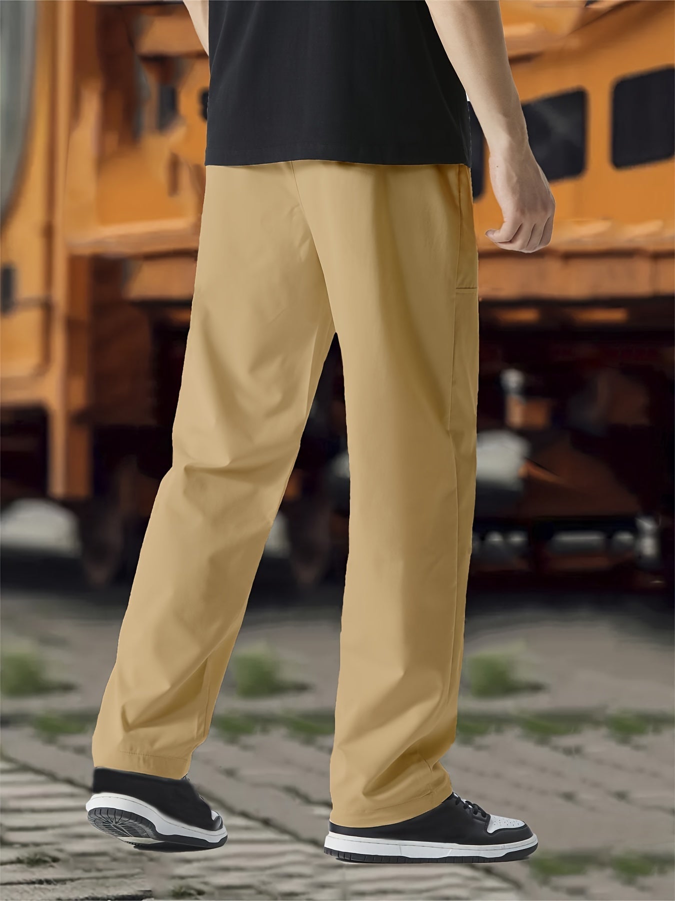 Gideon | Men's Relaxed Straight Leg Joggers with Drawstring