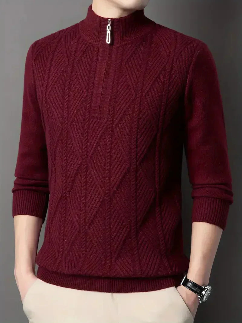 Men's Brit & Boho | The Everest Cable Jumper