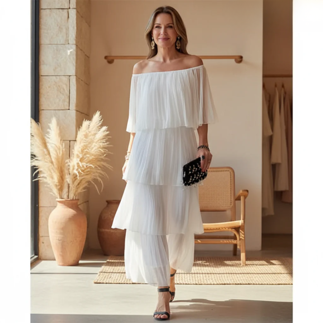 Mabeline | Women's Relaxed Layered Breeze Maxi Dress