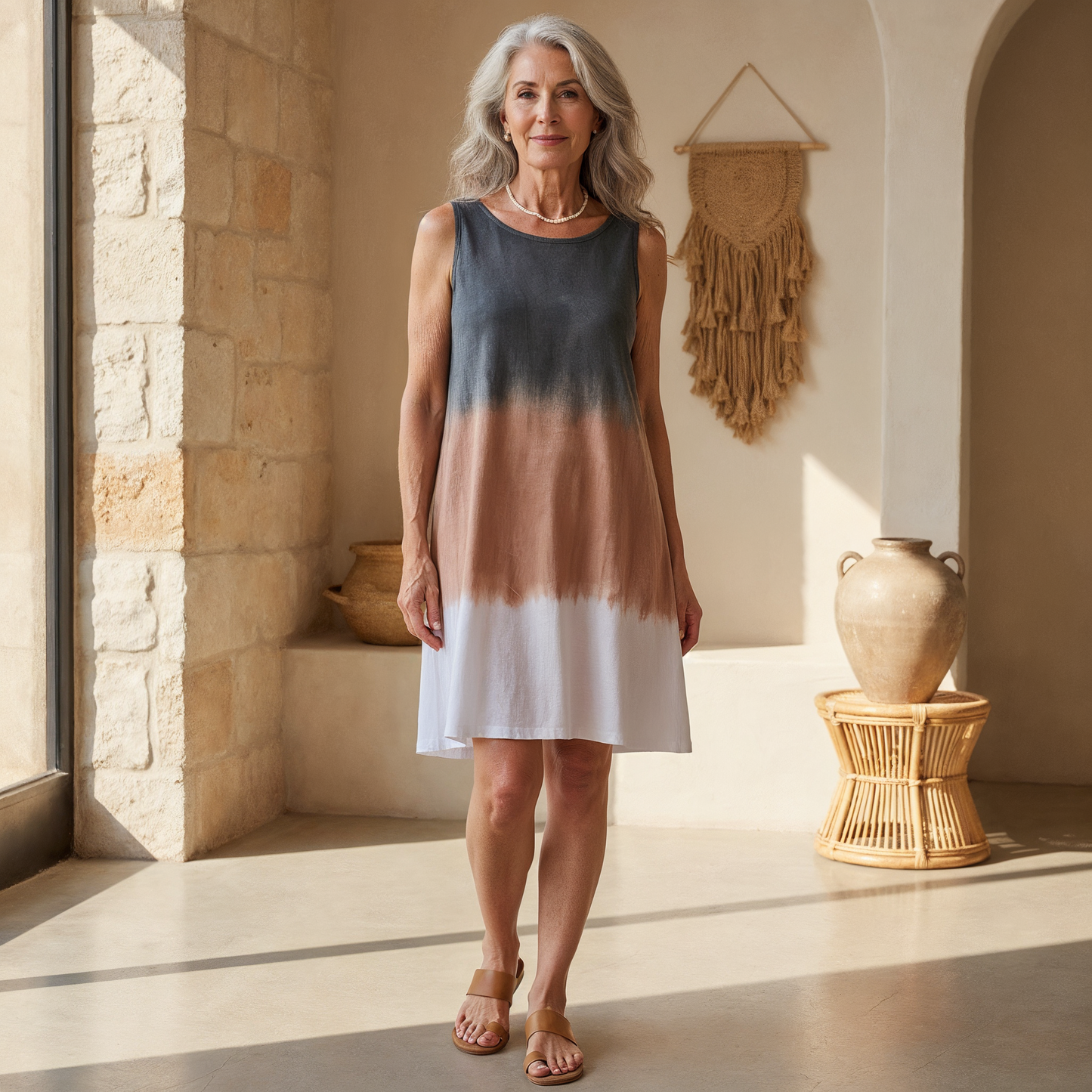 Vionette | Women's Casual Gradient Mini Dress