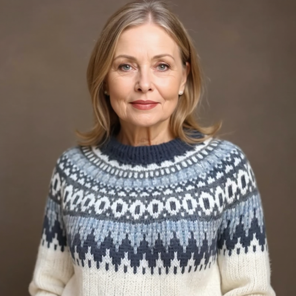 Maecey | Women's Vintage Icelandic Jumper