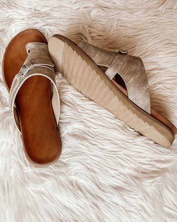 Women's Lightweight Open-Toe Fernanda Chic Comfort Sandals