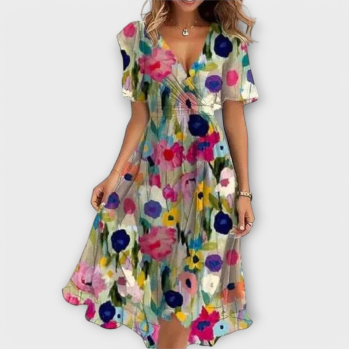 Alice | Women's Breathable V-Neck Dress