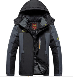 Men's Winter Outdoor Jacket with Pockets
