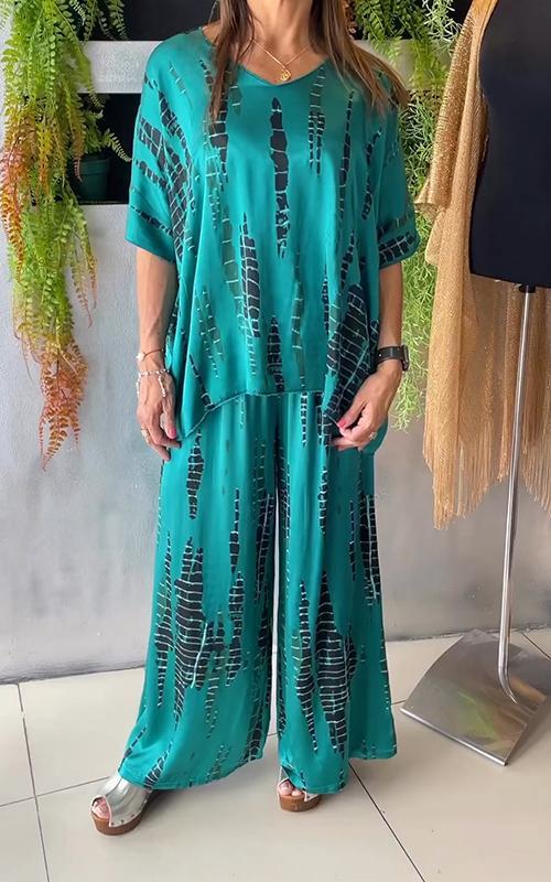 Marie | Women's Relaxed Casual Printed Set