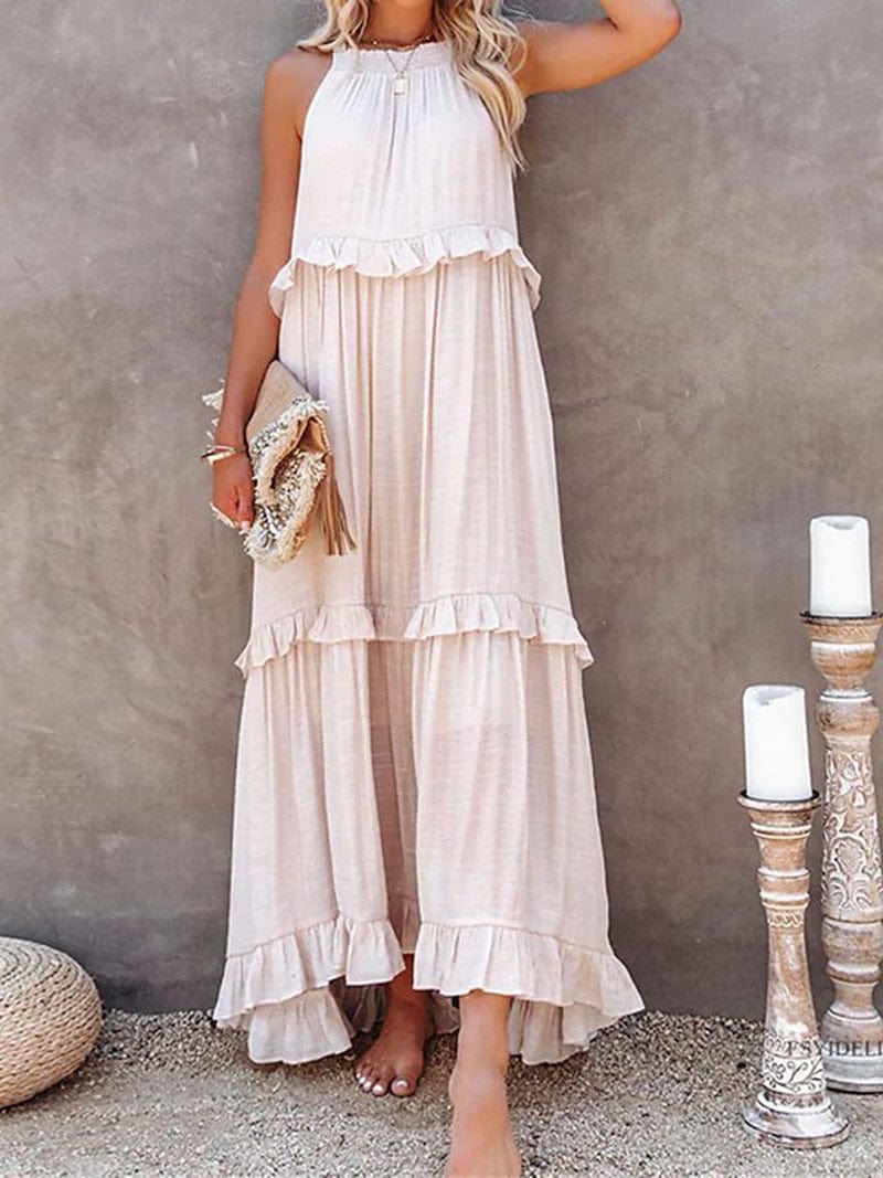 Maartje | Women's Relaxed Loose Summer Maxi Dress