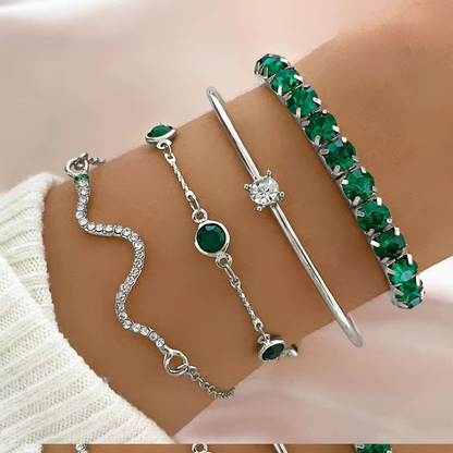 Celeste | Elegant 4-Piece Bracelet Set