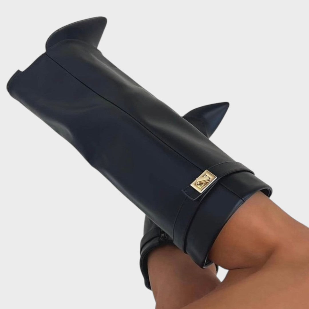 Luna |  High-Top Leather Boots