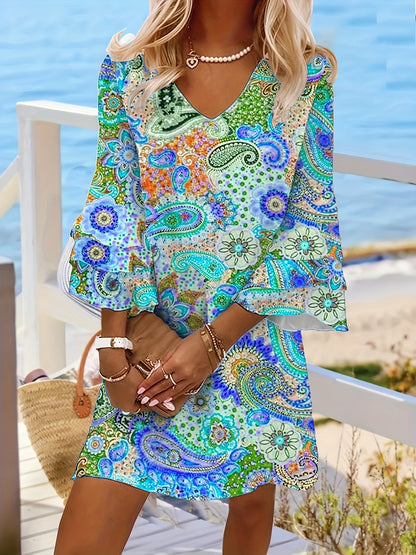 Gwen | Women's Floral Stylish Printed Dress