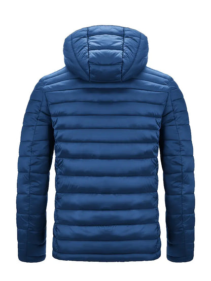Men's Elegant Hooded Jacket with Hooded