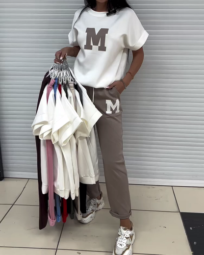 Women's Trendy Printed Casual Outfit