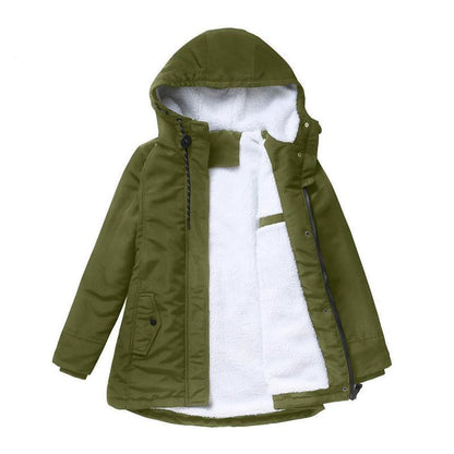 Helen | Cozy Quilted Winter Coat with Hood
