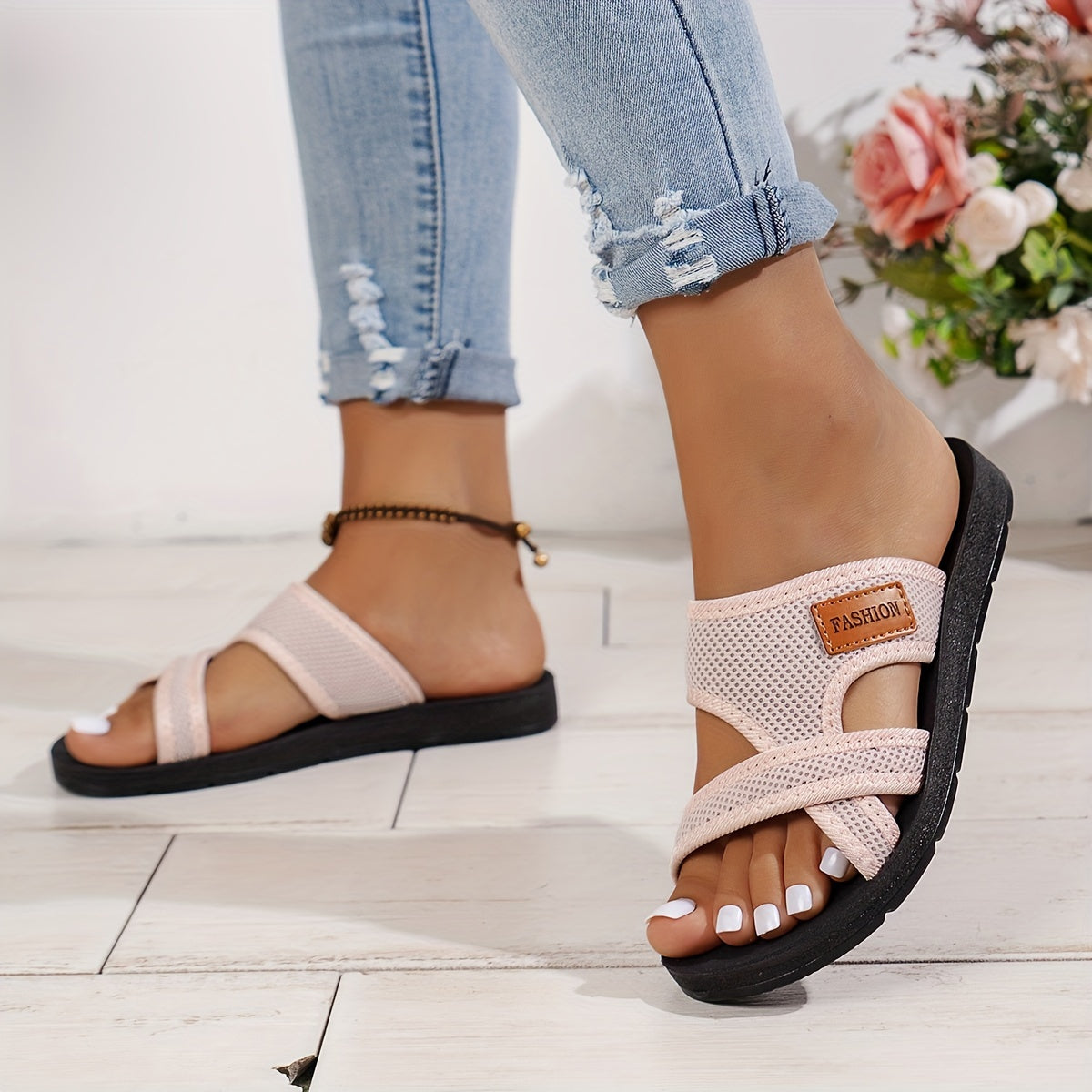 Gaia | Lightweight Open-Toe Breathable Slide Sandals