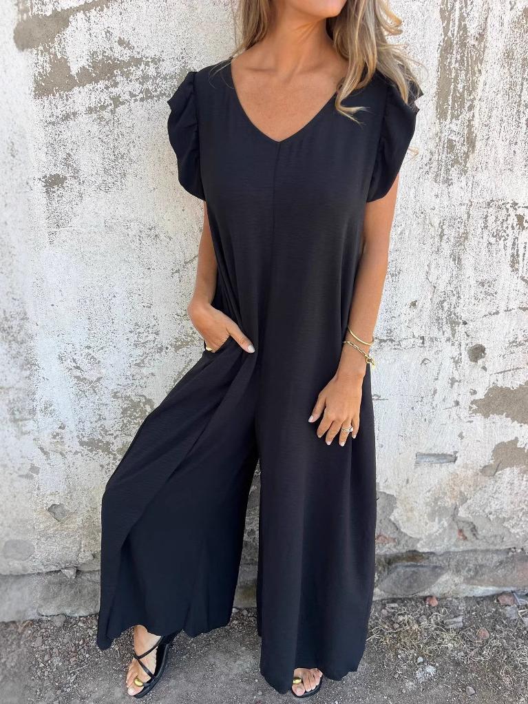 Zayla | Women's Relaxed Chic Leopard Jumpsuit
