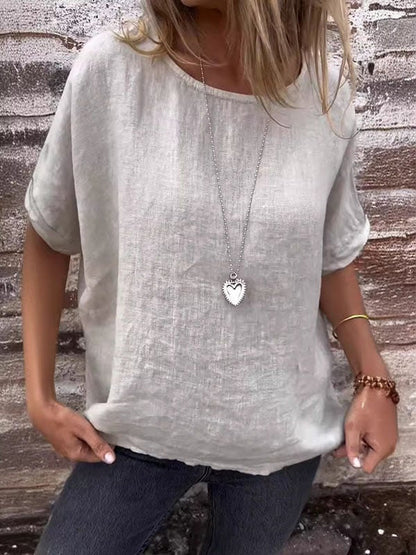 Casia | Women's Minimalist Relaxed Top