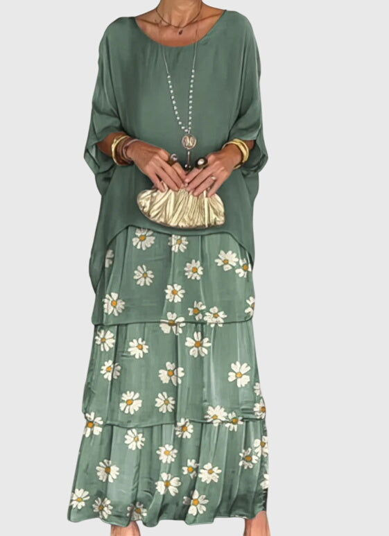 Susan | Women's Elegant Long Flowing Maxi Dress