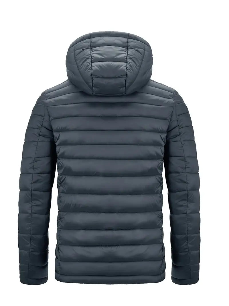 Men's Elegant Hooded Jacket with Hooded