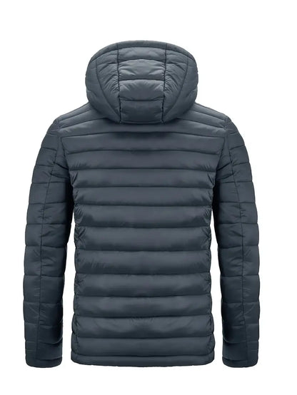 Men's Elegant Hooded Jacket with Hooded