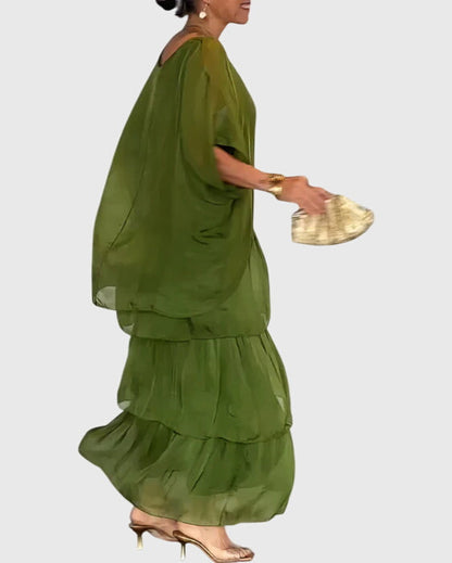 Susan | Women's Elegant Long Flowing Maxi Dress