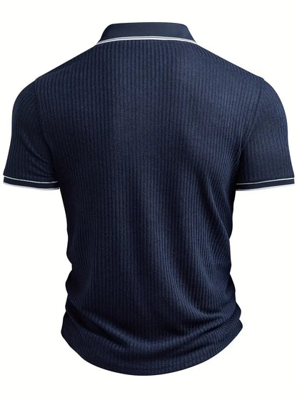 Emilio | Men's Custom Ribbed Polo