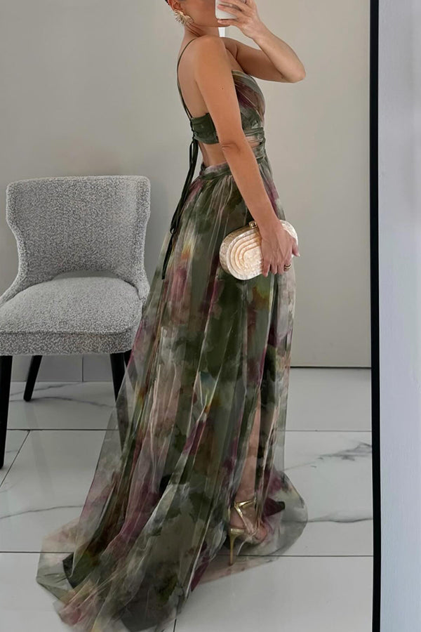 Valerie | Women's Elegant Floral Maxi Dress