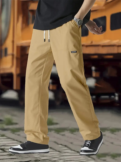 Gideon | Men's Relaxed Straight Leg Joggers with Drawstring