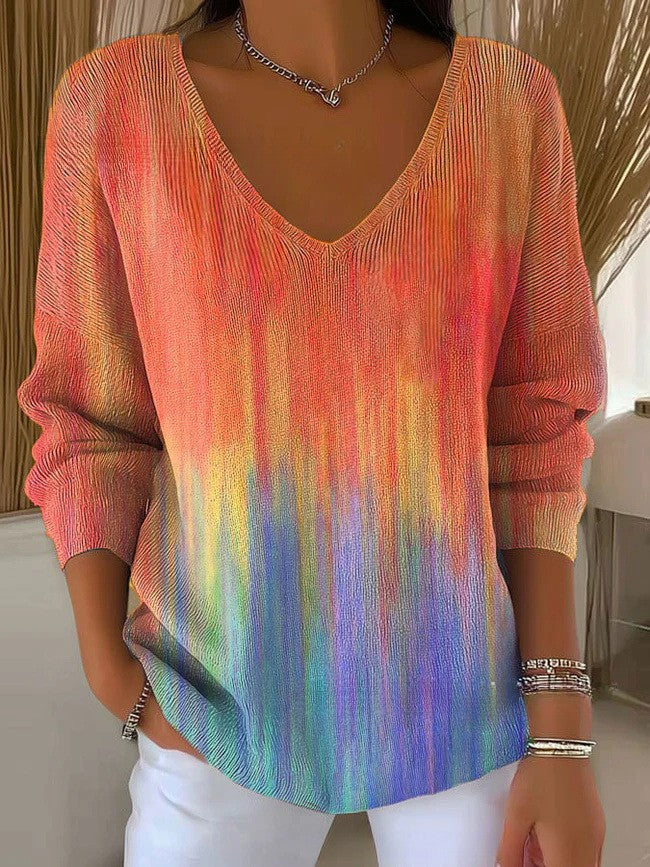 Beatrice | Women's V-Neck Pullover