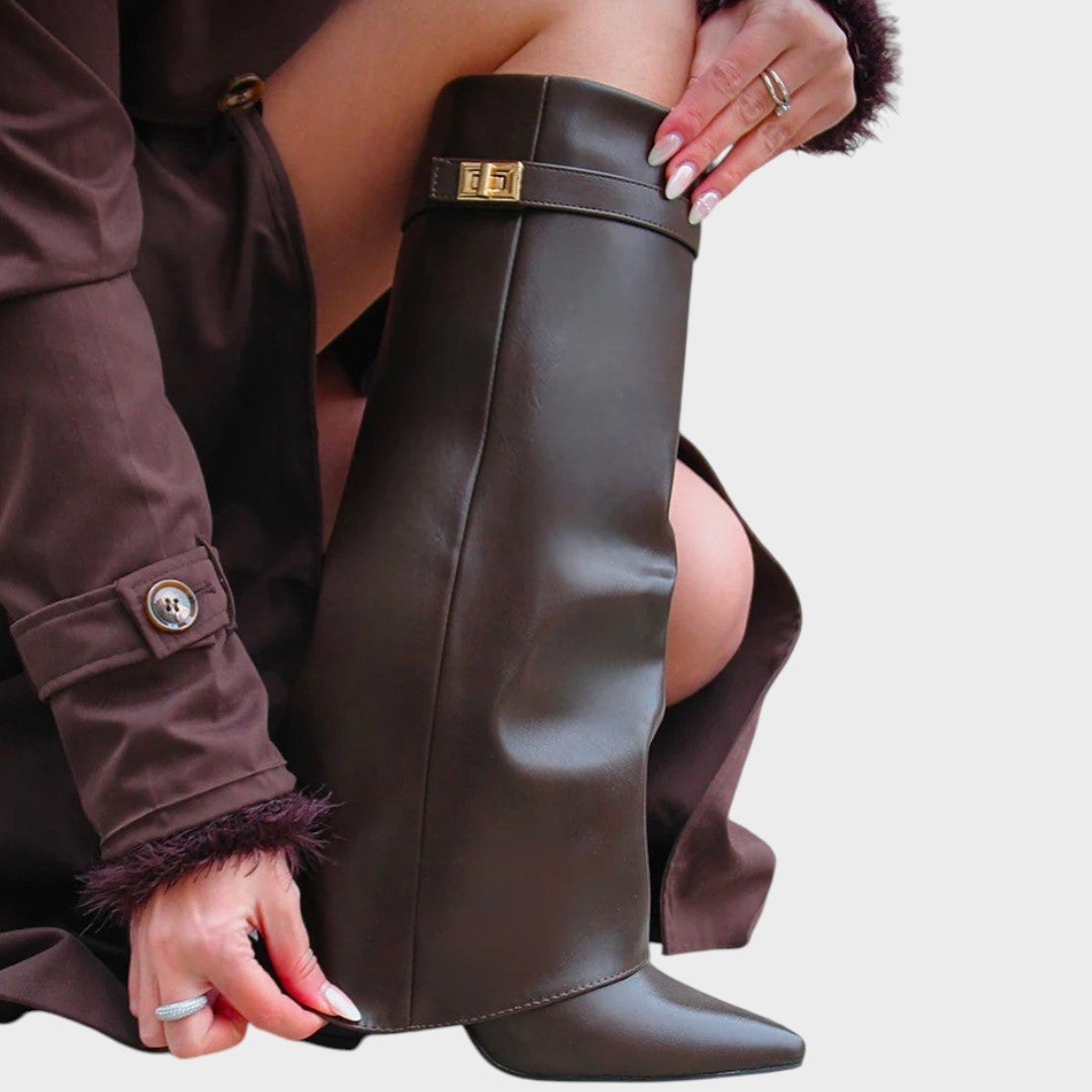 Luna |  High-Top Leather Boots