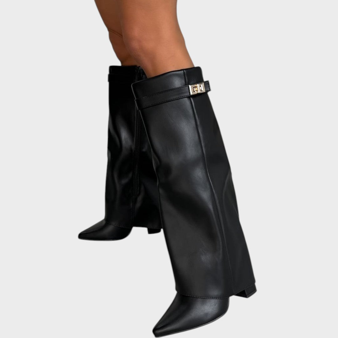 Luna |  High-Top Leather Boots