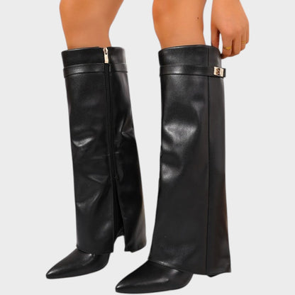 Luna |  High-Top Leather Boots