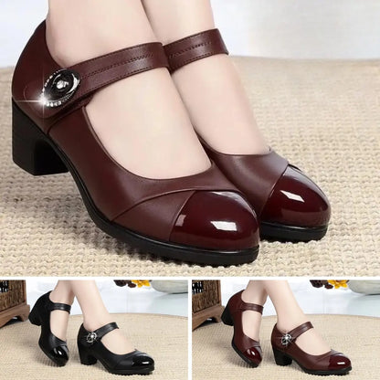 Millie | Women's Cushioned Slip-On Round-Toe Shoes