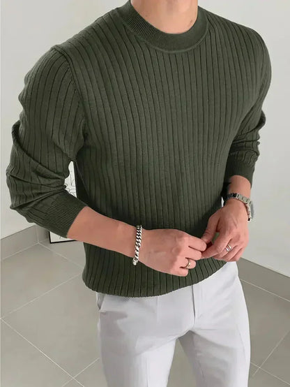 Men's Brit & Boho | Mike Essential Crew Neck Jumper