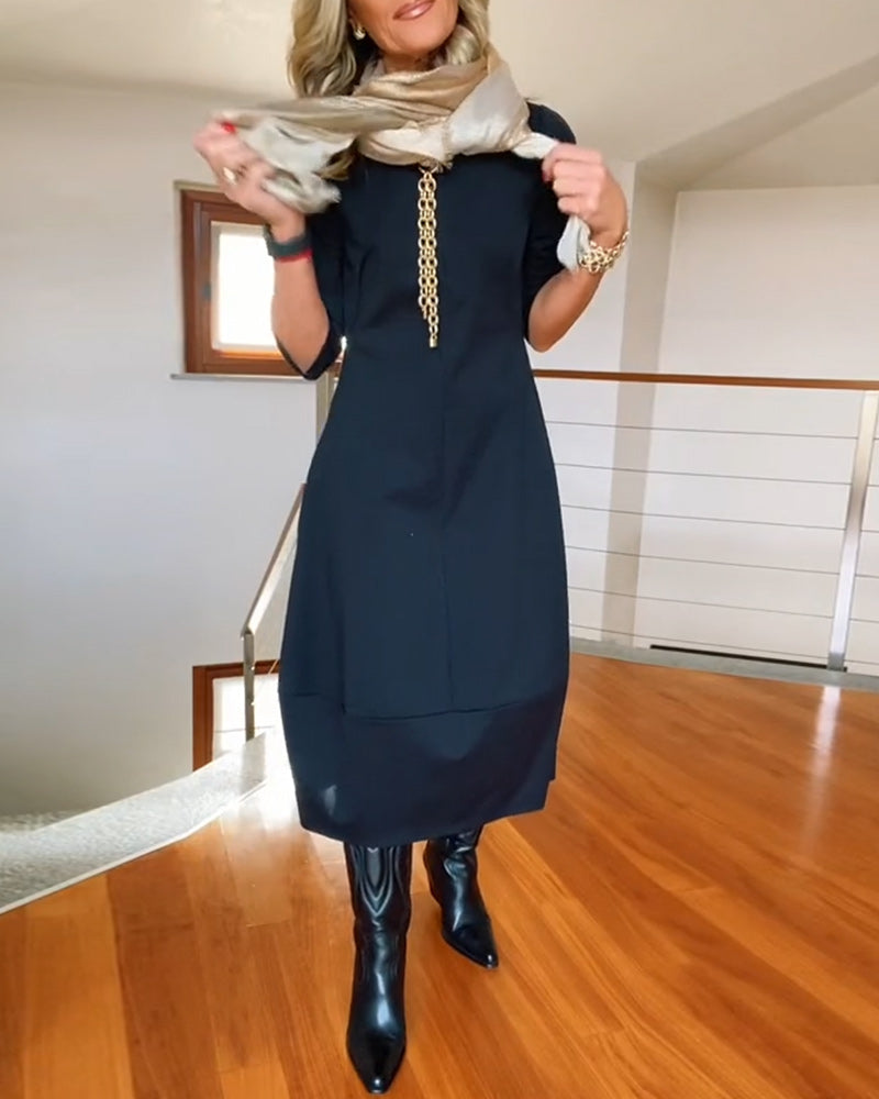 Sara | Women's Chic and Cozy Midi Dress
