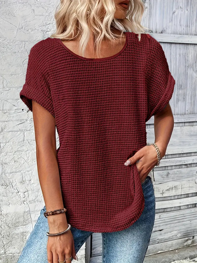 Oliv | Women's Comfy Round Neck T-Shirt