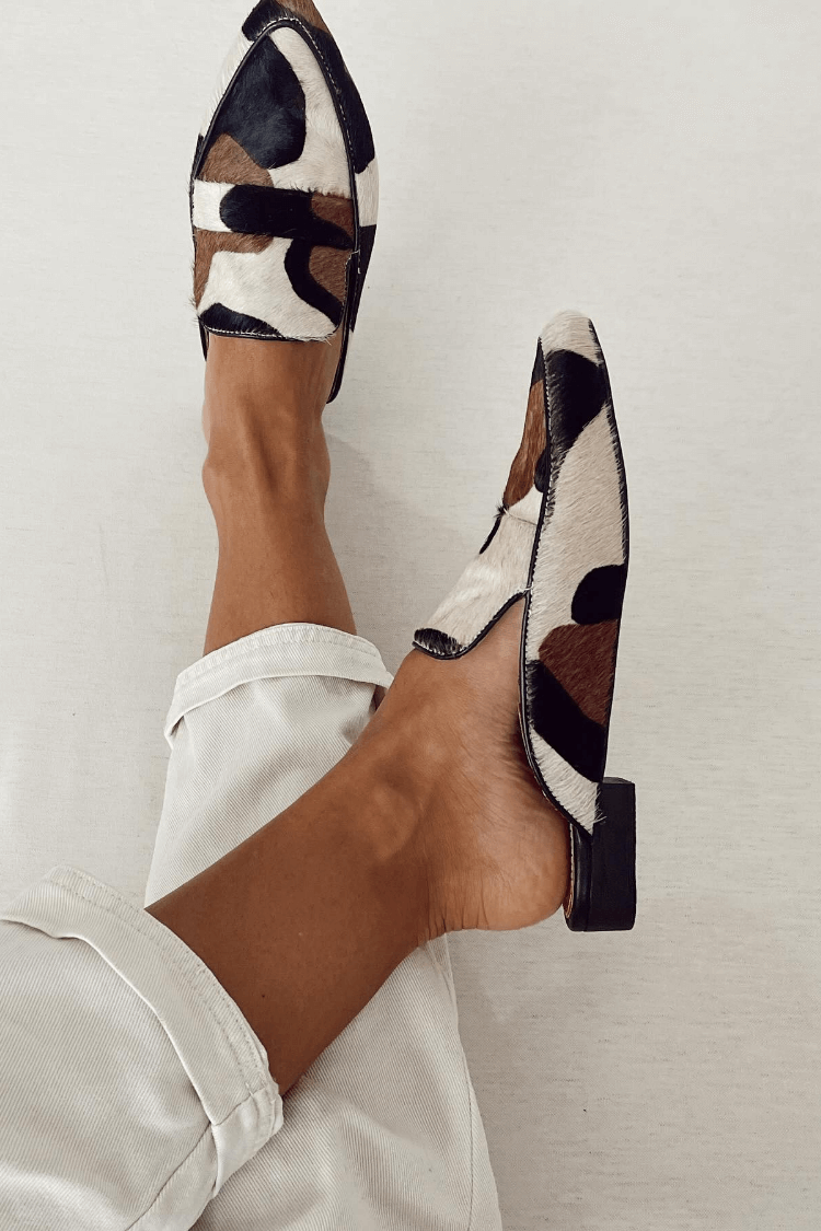 Slip-On Loafer With Abstract Pattern